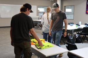 second interns safety vest - PPE fitting