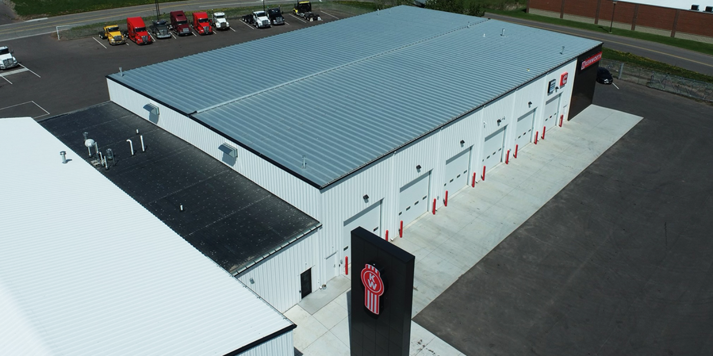 Exterior of transportation facility, constructed by Rice Companies
