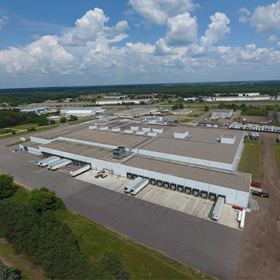 Aerial Cold Storage Building Photo