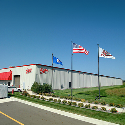 Warehouse and distribution center building exterior