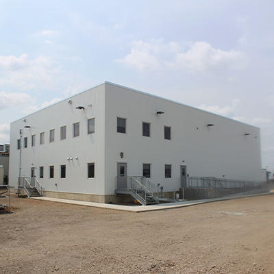 Production facility exterior