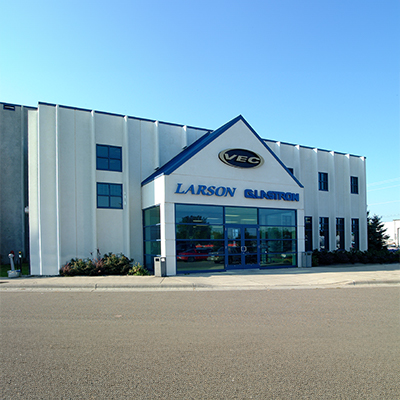 Production facility building exterior