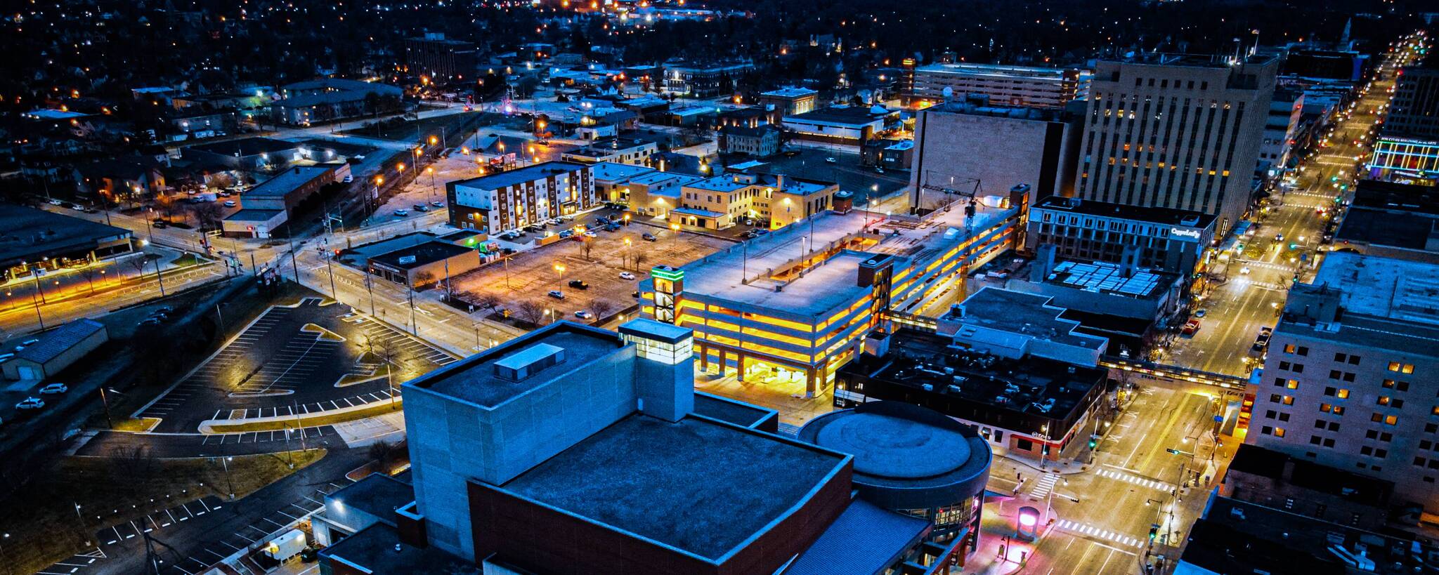 Buildings At Night